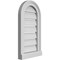 Ekena Millwork Round Top Surface Mount PVC Gable Vent: Functional, w/ 2"W x 2"P Brickmould Sill Frame, 12"W x 22"H GVPRT12X2203SF - alternate 5